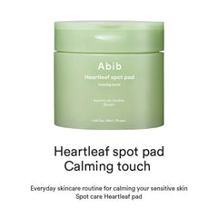Abib Heartleaf Spot Pad Calming Touch 80 Pads