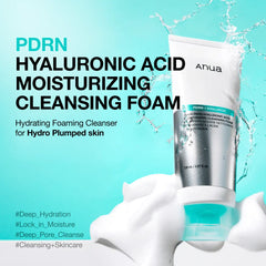 Anua - PDRN Hyaluronic Acid Moisturizing Cleansing Foam