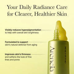 Arencia Vitamin C Booster Shot 30ml original Korean skincare serum packaging price in Pakistan