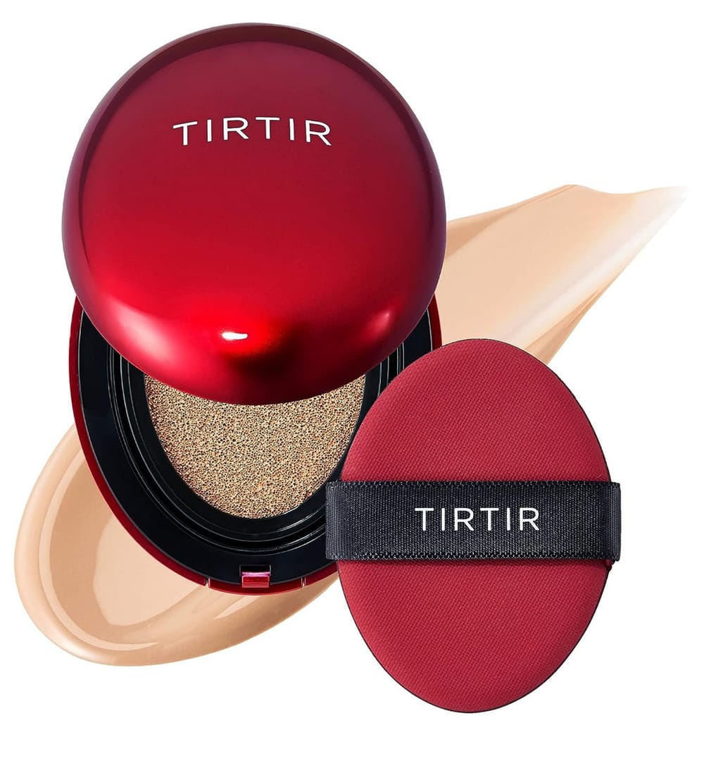 TIRTIR Mask Fit Red Cushion Foundation | Japan's No.1 Choice for Glass skin, Long-Lasting, Lightweight, Buildable Coverage, Semi-Matte mini