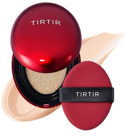 TIRTIR Mask Fit Red Cushion Foundation | Japan's No.1 Choice for Glass skin, Long-Lasting, Lightweight, Buildable Coverage, Semi-Matte mini