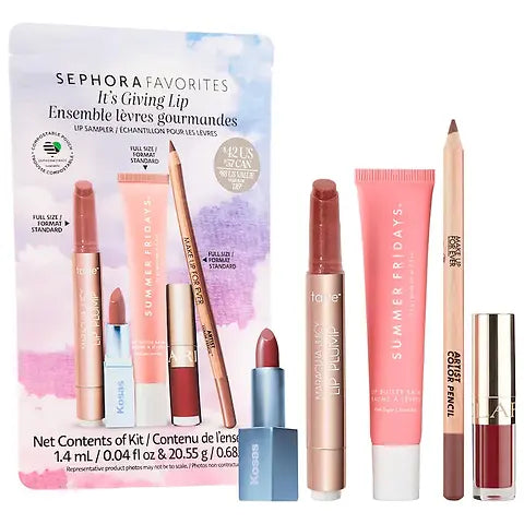 Sephora Favorites It's Giving Lip Value Set