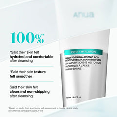 Anua - PDRN Hyaluronic Acid Moisturizing Cleansing Foam