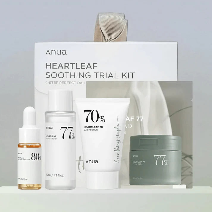 Anua Heartleaf Soothing Trial Kit