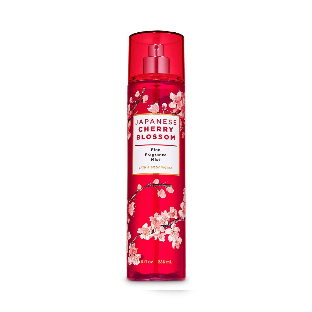 Bath & Body Works Japanese Cherry Blossom Fragrance Mist (236 ML}