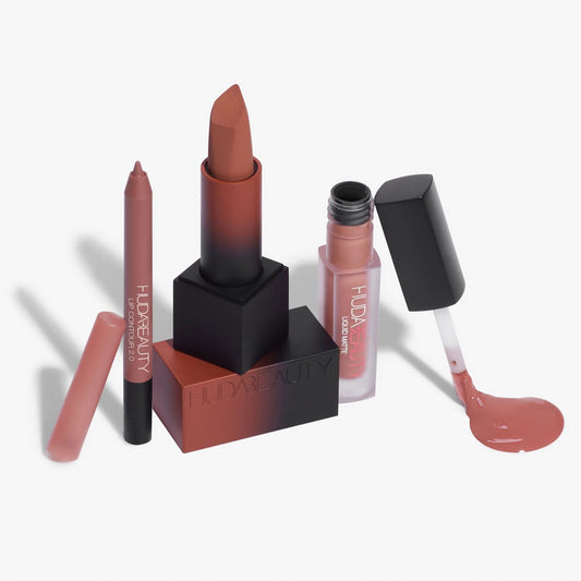 Huda Beauty - The Ultimate Lip Trio Set