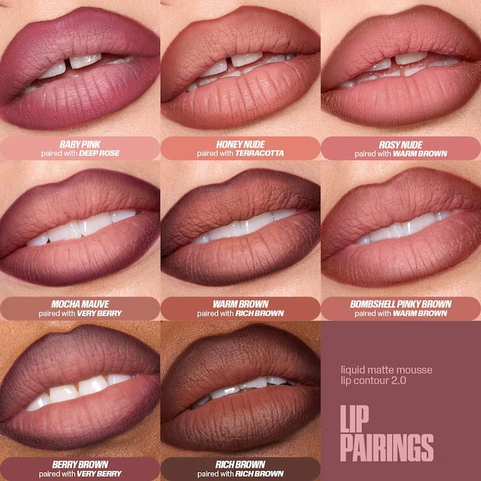 HUDA BEAUTY - Liquid Matte Mousse Soft Blur Lip Cream - 7.5Ml