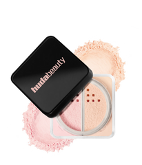 Huda Beauty - Easy Bake Loose Powder Duo for Brightening + Correcting   shade cherry peach