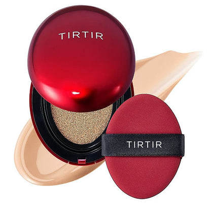 TIRTIR Mask Fit Red Cushion Foundation | Japan's No.1 Choice for Glass skin, Long-Lasting, Lightweight, Buildable Coverage, Semi-Matte mini