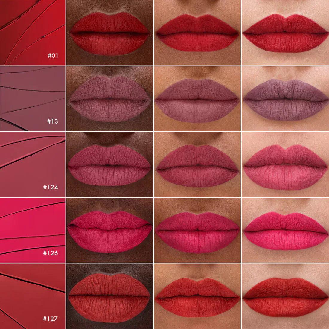 Sephora  Moving Lights - No Transfer Cream Lip Stain Velvety Red Kit