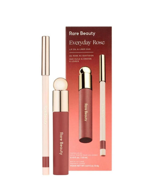 Rare Beauty by Selena Gomez Everyday Rose Lip Oil &amp; Liner Duo