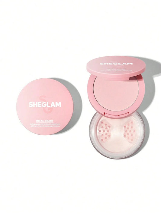 insta ready face & under eye setting powder Sheglam