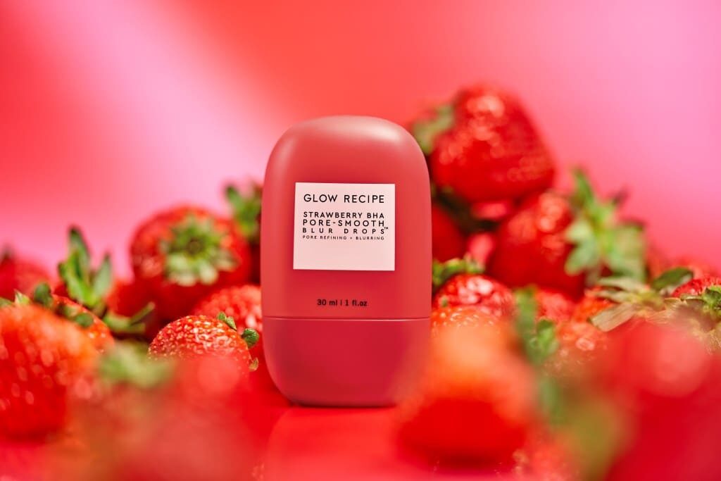 Strawberry BHA Pore-Smooth Blur Drops