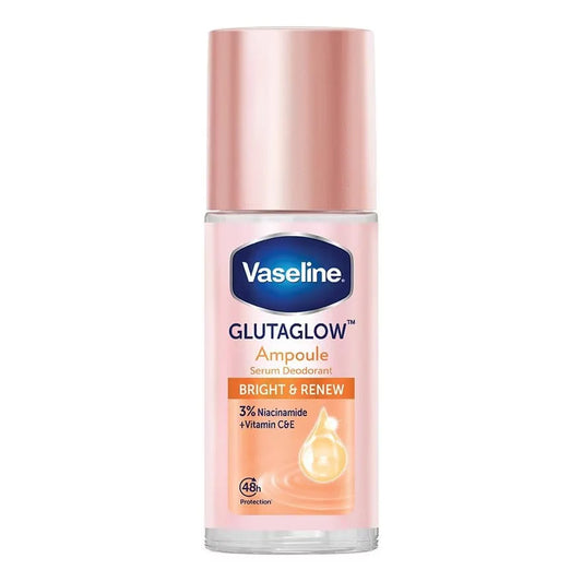 Vaseline Glutaglow Ampoule 3% Niacinamide Serum Roll-On Deodorant Bright & Renew