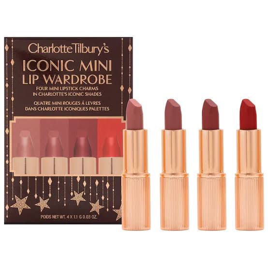 Charlotte Tilbury Iconic Mini Lip Wardrobe Set